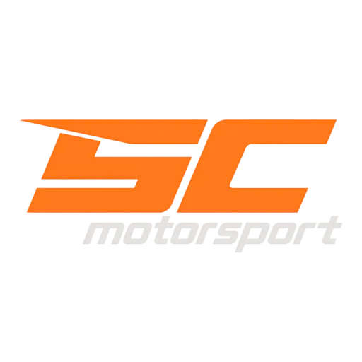 Logotipo de Iniesta SC MotorSport comprimido hacia arriba.